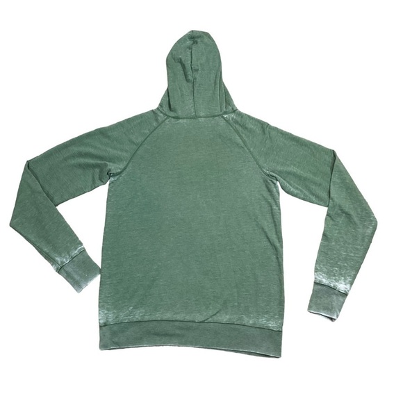 WELL Worn Los Angeles Yin Yang Hooded Long Sleeve Shirt size Medium - Picture 2 of 6